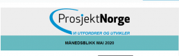 plakat for prosjekt norge
